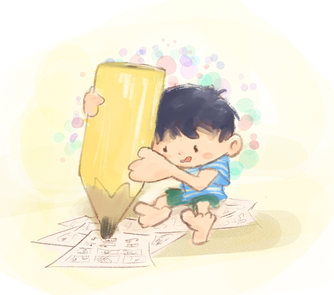 little self portrait things